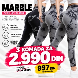 Pakovanje od 3 para (MARBLE) 3508